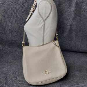 Coach Tote bag Ellie File bag shoulder bag Leather medium White Chalk CU960